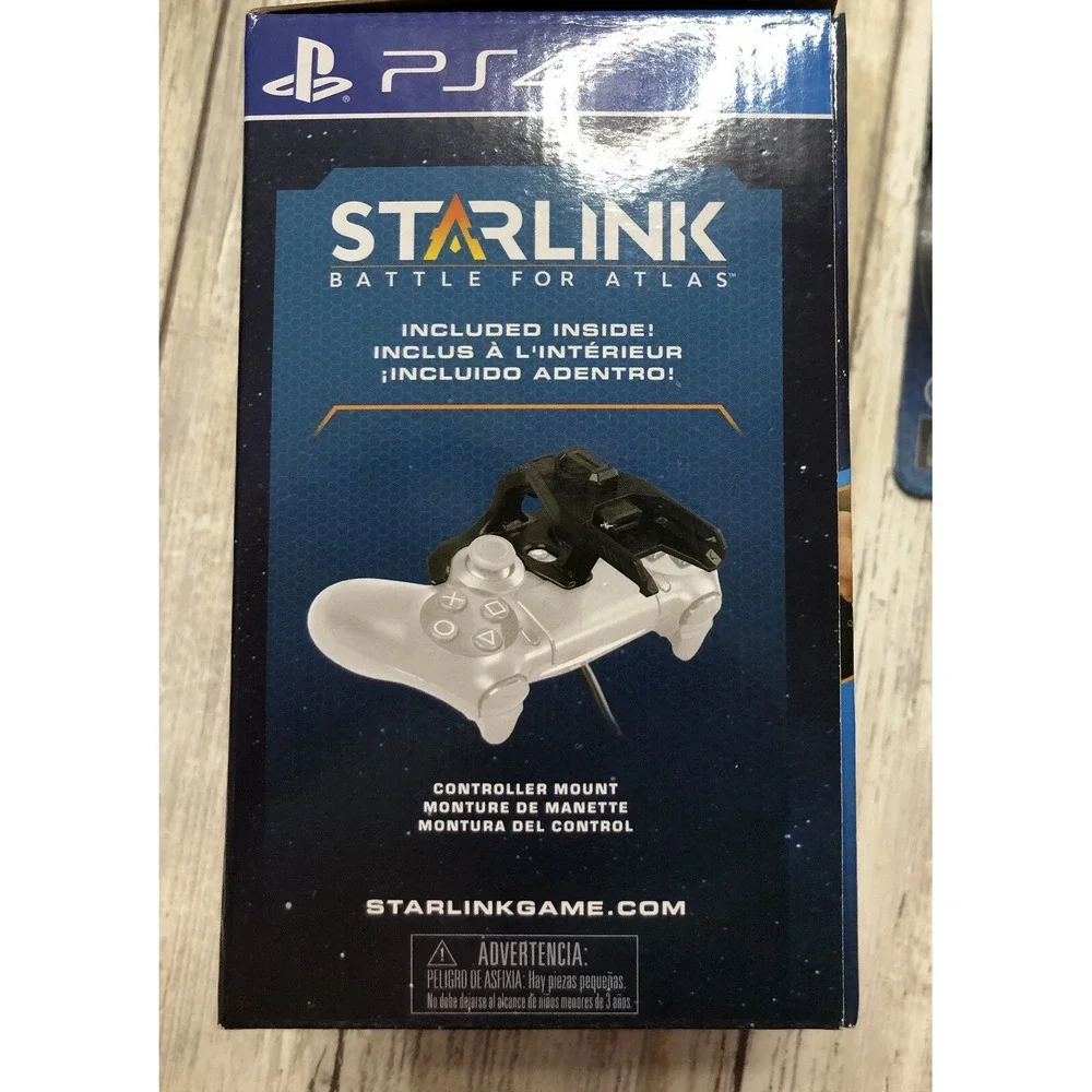 NEW PS4 Starlink Battle For Atlas Controller‎ Mount & Weapons Bundle Iron Fist